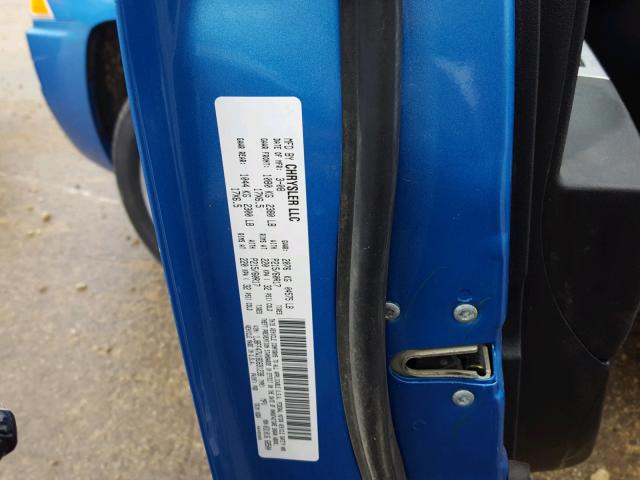 1J8FF47W18D691238 - 2008 JEEP COMPASS SP 蓝色 照片 10