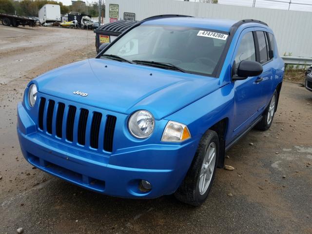 1J8FF47W18D691238 - 2008 JEEP COMPASS SP 蓝色 照片 2