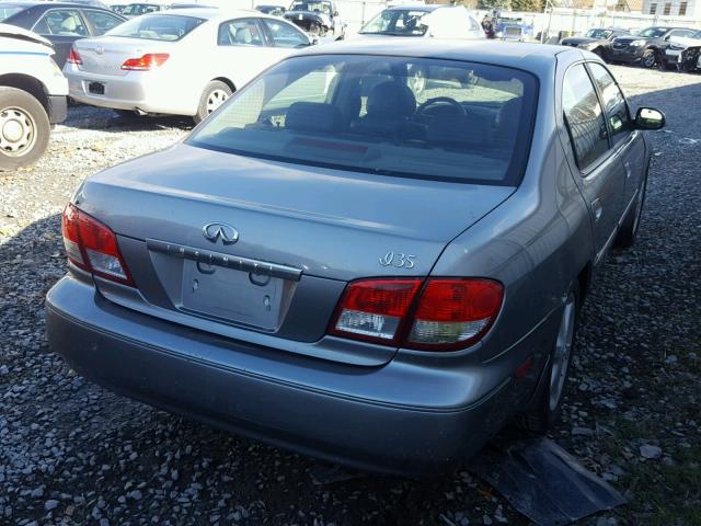 JNKDA31A63T109099 - 2003 INFINITI I35 GRAY photo 4