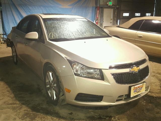 1G1PH5S91B7142683 - 2011 CHEVROLET CRUZE LTZ GOLD photo 1