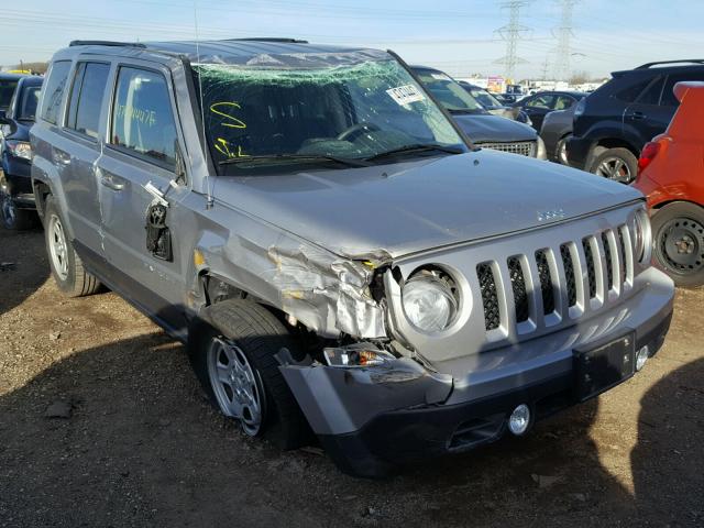 1C4NJRBB1FD175865 - 2015 JEEP PATRIOT SP SILVER photo 1