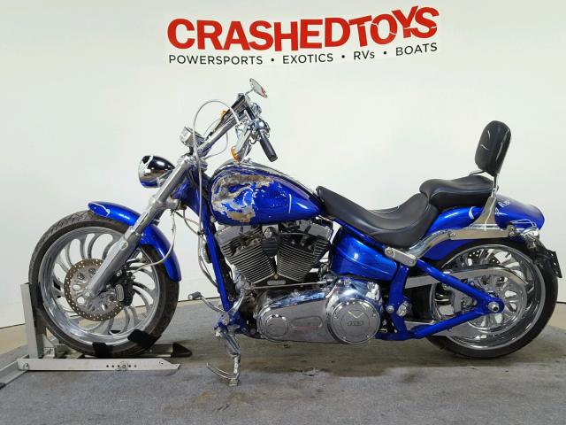 1HD1BFV12FB037453 - 2015 HARLEY-DAVIDSON FXSB BREAK BLUE photo 5