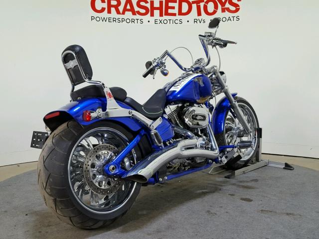 1HD1BFV12FB037453 - 2015 HARLEY-DAVIDSON FXSB BREAK BLUE photo 8