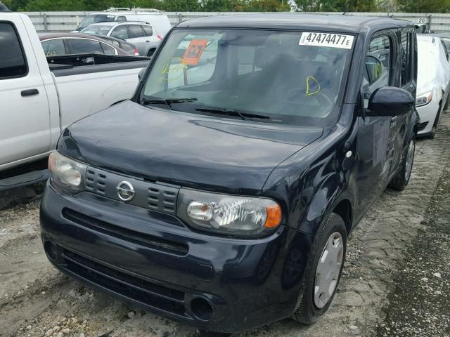 JN8AZ2KR8AT165882 - 2010 NISSAN CUBE BASE BLACK photo 2