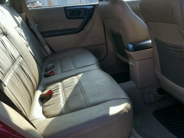 JF1SF65682H713682 - 2002 SUBARU FORESTER S წითელი ფოტო 6