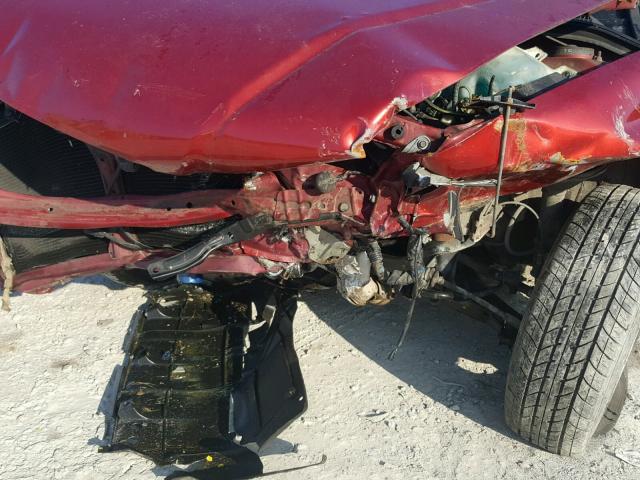 JF1SF65682H713682 - 2002 SUBARU FORESTER S წითელი ფოტო 9