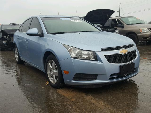 1G1PE5S91B7249418 - 2011 CHEVROLET CRUZE LT BLUE photo 1