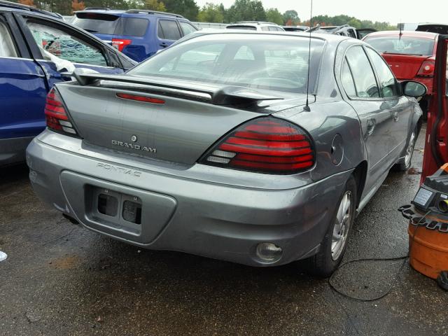 1G2NF52E54M535094 - 2004 PONTIAC GRAND AM S GRAY photo 4
