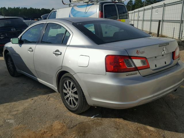 4A32B2FF4BE023679 - 2011 MITSUBISHI GALANT FE SILVER photo 3