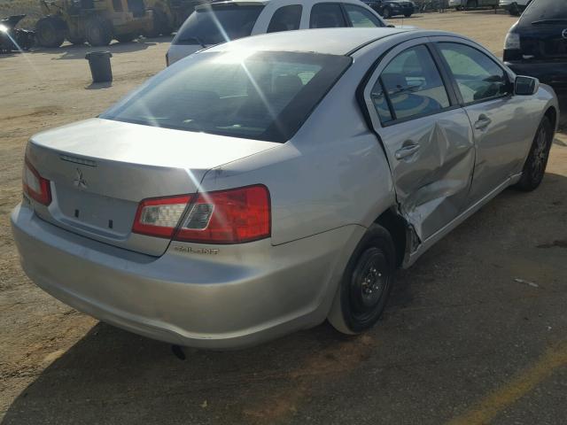 4A32B2FF4BE023679 - 2011 MITSUBISHI GALANT FE SILVER photo 4