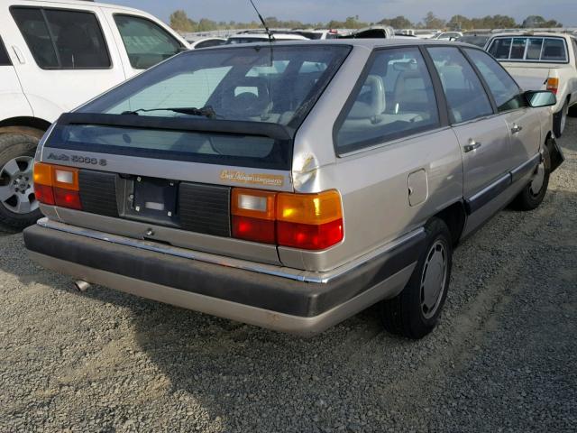 WAUGB0448GA093079 - 1986 AUDI 5000 S DEL SILVER photo 4