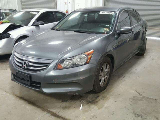 1HGCP2F67CA005082 - 2012 HONDA ACCORD SE GRAY photo 2