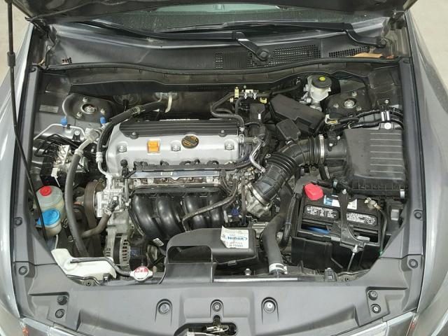 1HGCP2F67CA005082 - 2012 HONDA ACCORD SE GRAY photo 7