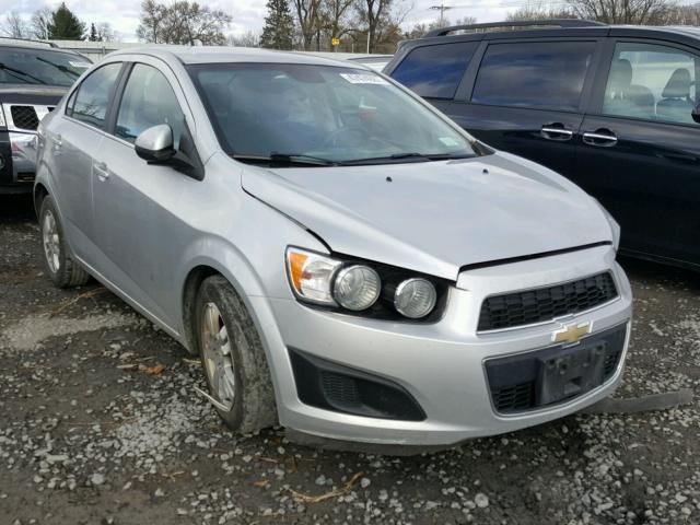 1G1JC5SH7C4185892 - 2012 CHEVROLET SONIC LT GRAY photo 1