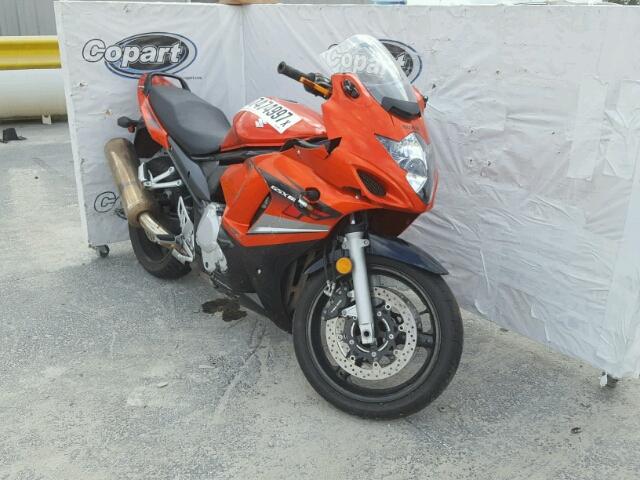 JS1GP74A392100532 - 2009 SUZUKI GSX650 F ORANGE photo 1