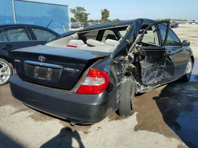 4T1BE32K02U066694 - 2002 TOYOTA CAMRY LE 黑色 照片 4
