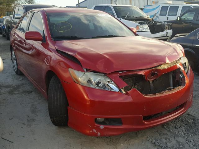 4T1BE46K58U221331 - 2008 TOYOTA CAMRY CE RED photo 1