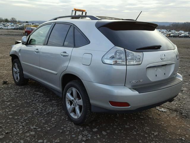 2T2HK31U87C039611 - 2007 LEXUS RX 350 SILVER photo 3