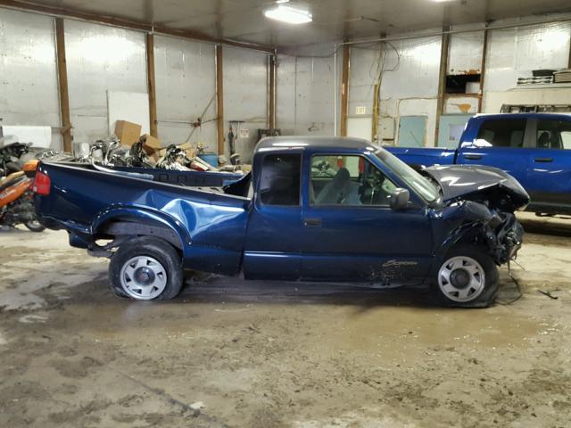 1GTCS19W3Y8152498 - 2000 GMC SONOMA BLUE photo 9