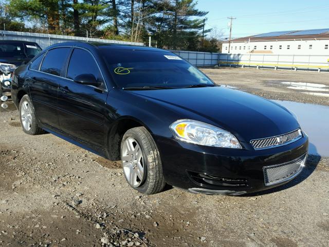 2G1WG5E32D1128281 - 2013 CHEVROLET IMPALA LT BLACK photo 1