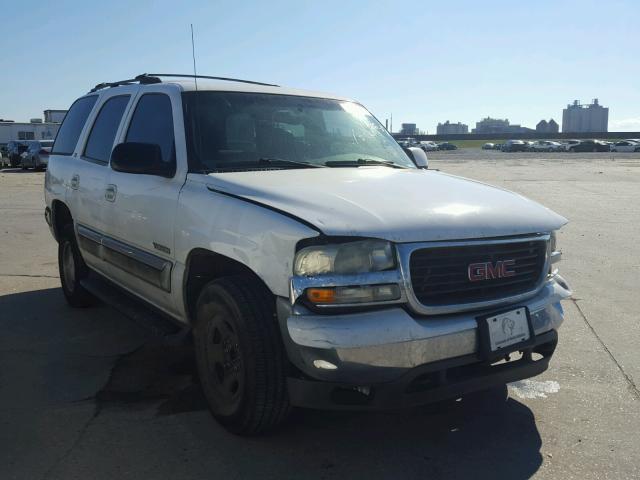 1GKEC13Z92R209480 - 2002 GMC YUKON WHITE photo 1