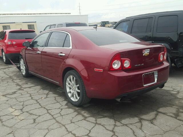 1G1ZE5E72BF323423 - 2011 CHEVROLET MALIBU LTZ 勃艮第红 照片 3