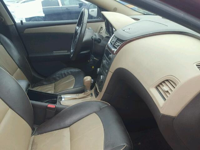 1G1ZE5E72BF323423 - 2011 CHEVROLET MALIBU LTZ 勃艮第红 照片 5