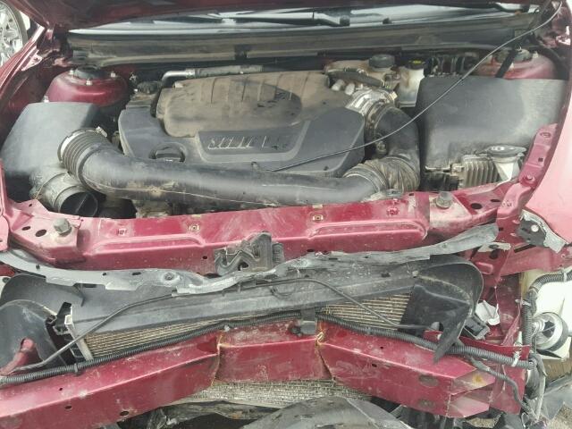 1G1ZE5E72BF323423 - 2011 CHEVROLET MALIBU LTZ 勃艮第红 照片 7