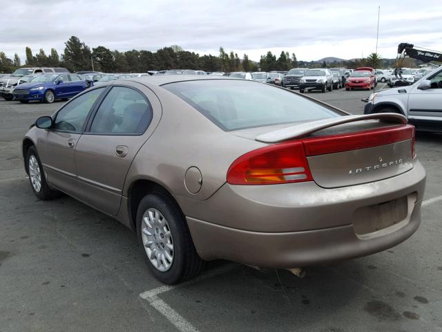 2B3HD46V72H248005 - 2002 DODGE INTREPID S BEIGE photo 3