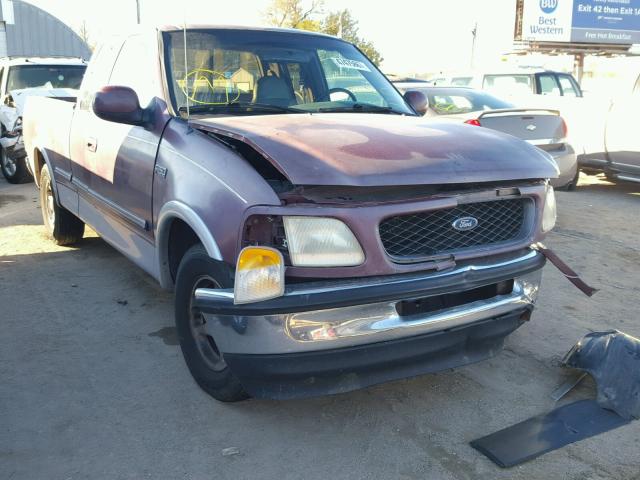 2FTDX1768VCA73582 - 1997 FORD F150 BURGUNDY photo 1