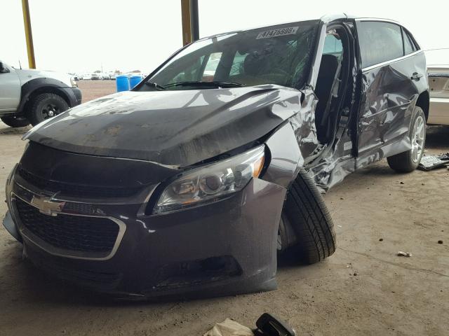 1G11C5SL7FF332483 - 2015 CHEVROLET MALIBU 1LT შავი ფოტო 2