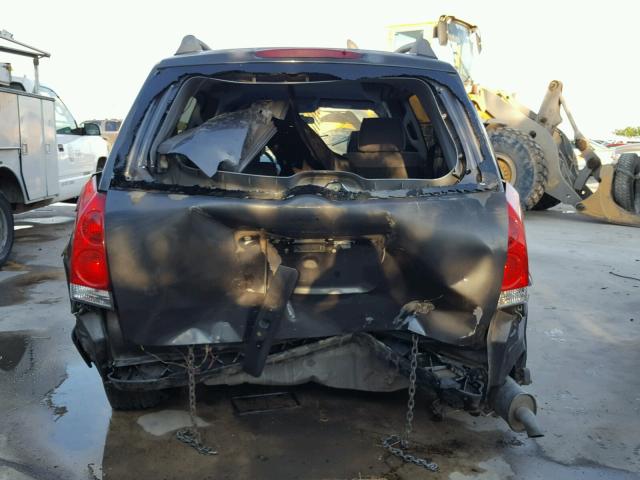 5N1BV28U84N369786 - 2004 NISSAN QUEST S CHARCOAL photo 9