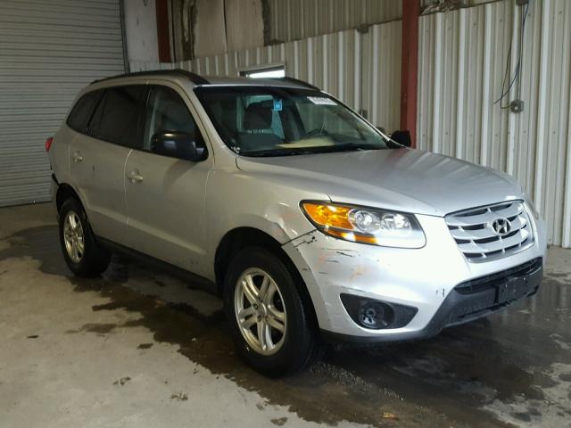 5NMSG3AB4AH361464 - 2010 HYUNDAI SANTA FE G SILVER photo 1