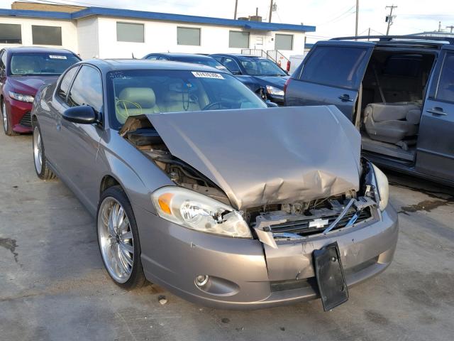 2G1WK151269294892 - 2006 CHEVROLET MONTE CARL თაფლისფერი ფოტო 1