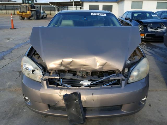 2G1WK151269294892 - 2006 CHEVROLET MONTE CARL თაფლისფერი ფოტო 9