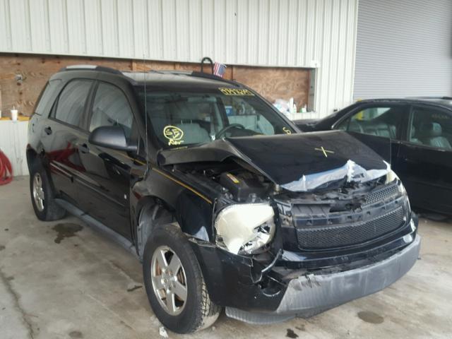 2CNDL13F066059351 - 2006 CHEVROLET EQUINOX LS BLACK photo 1