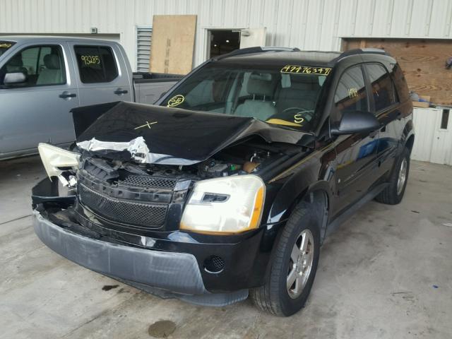 2CNDL13F066059351 - 2006 CHEVROLET EQUINOX LS BLACK photo 2