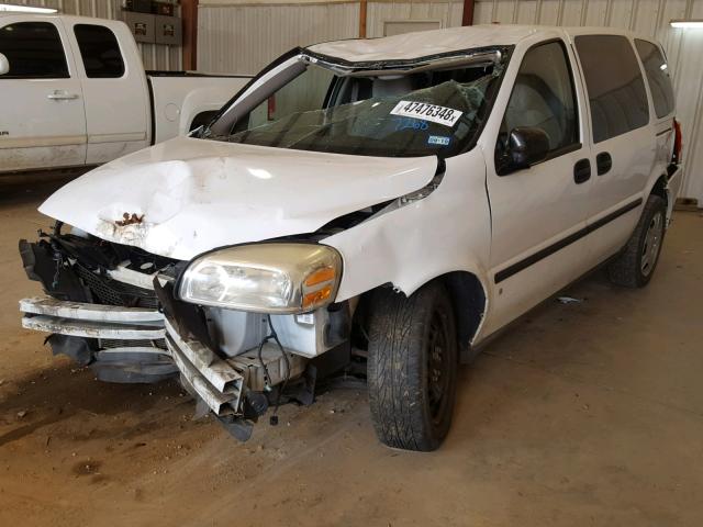 1GNDV131X7D187268 - 2007 CHEVROLET UPLANDER WHITE photo 2