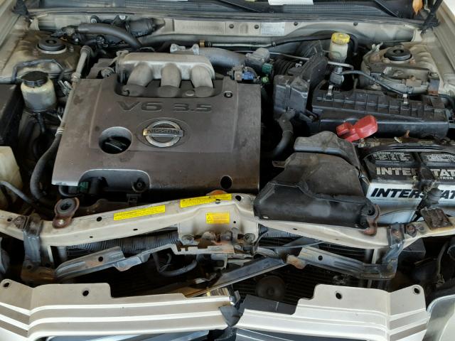 JN1DA31D53T520024 - 2003 NISSAN MAXIMA GLE GOLD photo 7