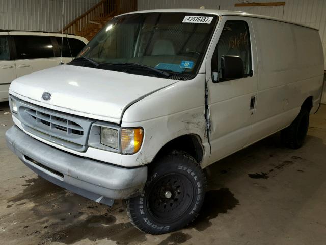 1FTNE24221HA29663 - 2001 FORD ECONOLINE WHITE photo 2