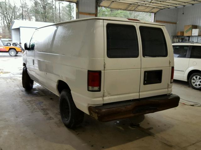 1FTNE24221HA29663 - 2001 FORD ECONOLINE WHITE photo 3