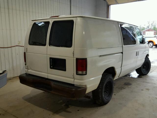 1FTNE24221HA29663 - 2001 FORD ECONOLINE WHITE photo 4