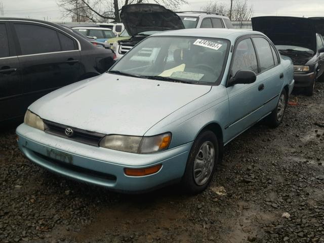 JT2AE09B1R0072115 - 1994 TOYOTA COROLLA LE BLUE photo 2