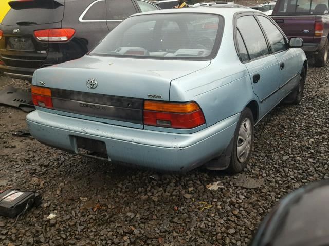 JT2AE09B1R0072115 - 1994 TOYOTA COROLLA LE BLUE photo 4