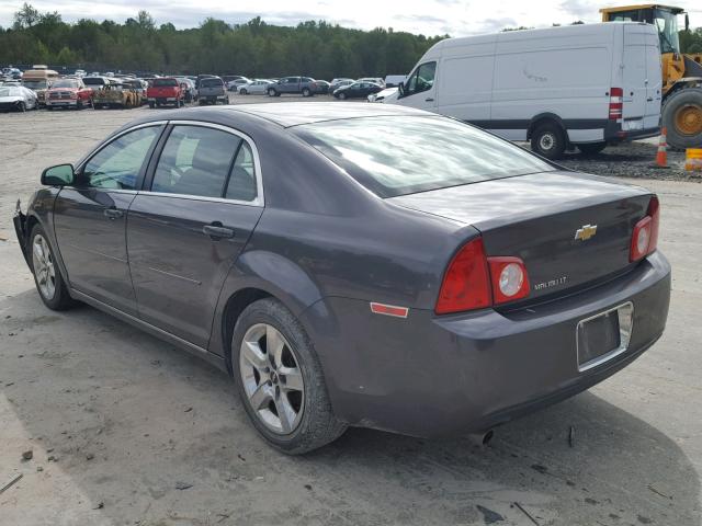 1G1ZC5EB5A4160982 - 2010 CHEVROLET MALIBU 1LT GRAY photo 3