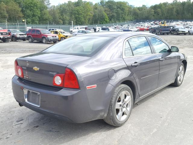 1G1ZC5EB5A4160982 - 2010 CHEVROLET MALIBU 1LT GRAY photo 4