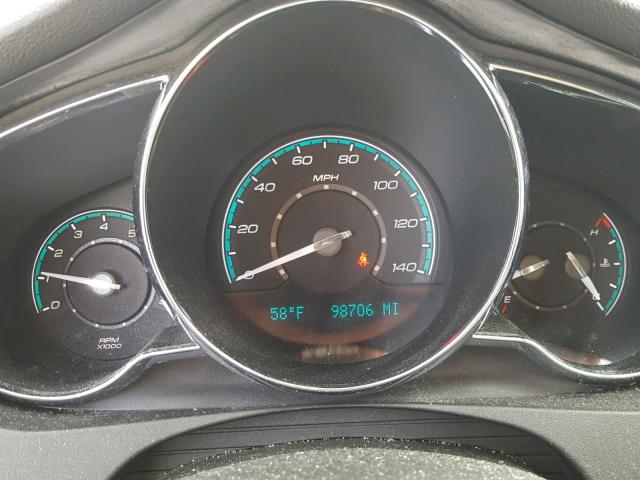 1G1ZC5EB5A4160982 - 2010 CHEVROLET MALIBU 1LT GRAY photo 8