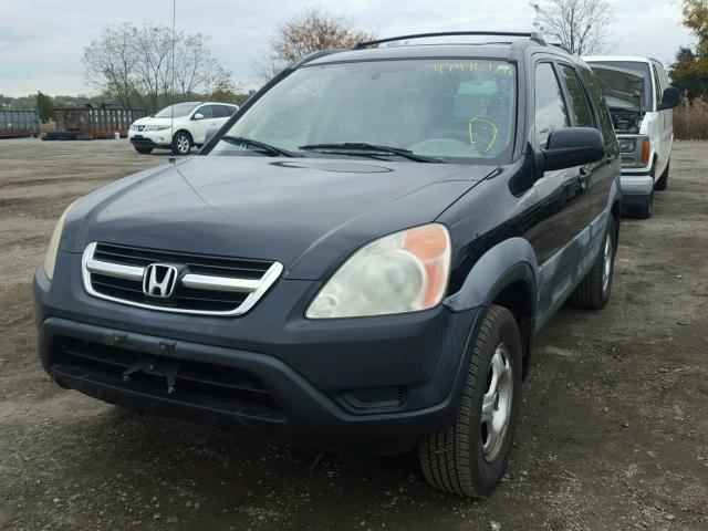 SHSRD78853U112399 - 2003 HONDA CR-V EX BLACK photo 2