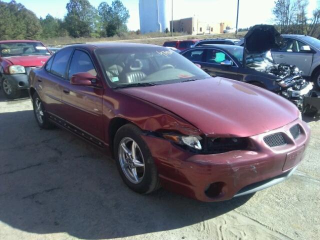 1G2WP52K43F162897 - 2003 PONTIAC GRAND PRIX MAROON photo 1