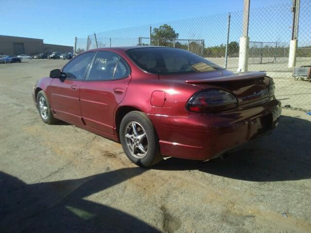 1G2WP52K43F162897 - 2003 PONTIAC GRAND PRIX MAROON photo 3